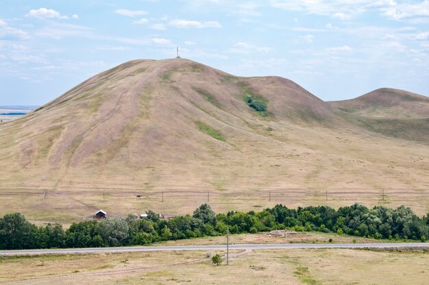 Góra Verblyuzhka. Region Orenburg, Rosja