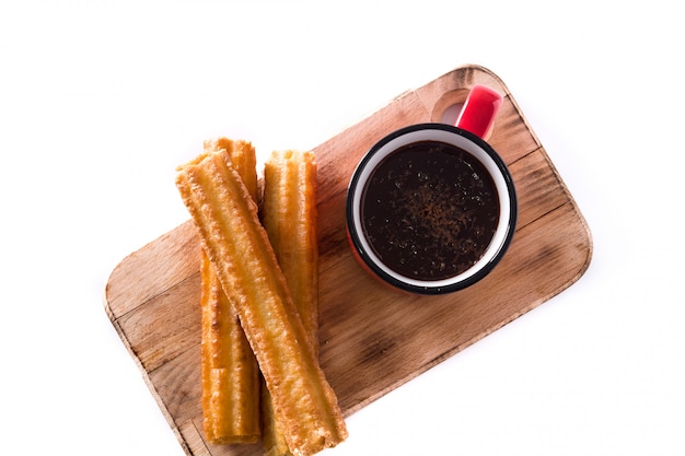 Gorąca czekolada z churros