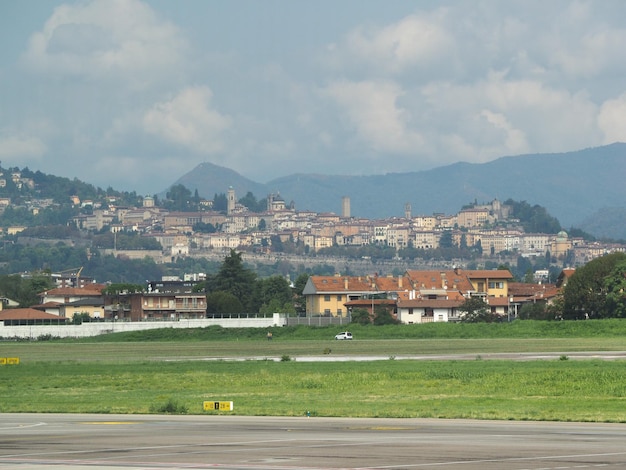 Górne miasto w Bergamo