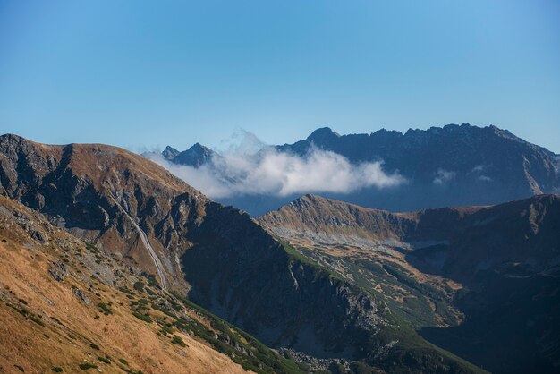 Górska Panorama Tatr Z Kasprowego Wierchu Kasper Peak