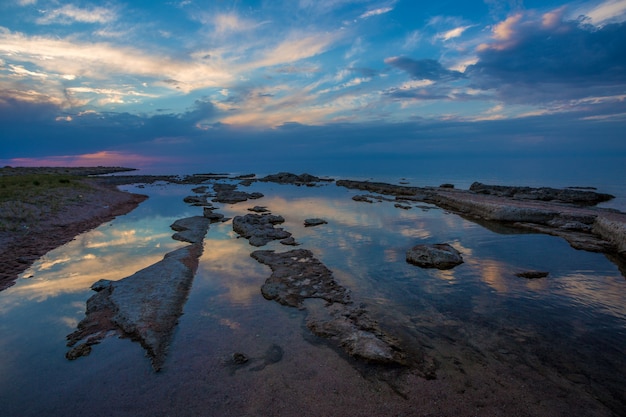 Górskie Jezioro, Issyk-kul, Kirgistan, Zatoka Jeziora