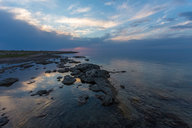 Górskie Jezioro, Issyk-kul, Kirgistan, Zatoka Jeziora