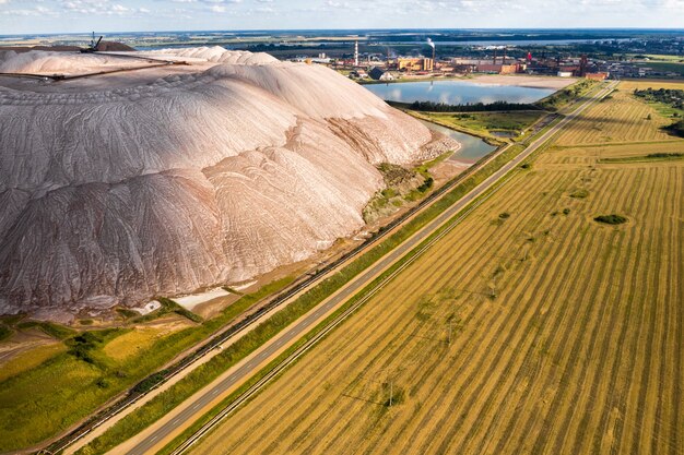 Góry produktów do produkcji soli potasowej