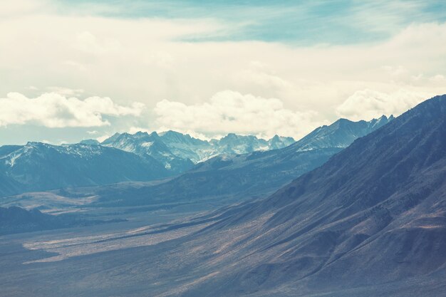 Góry Sierra Nevada w Kalifornii, USA