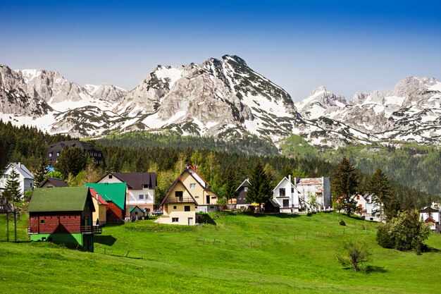 Góry W Pobliżu Zabljak W Czarnogórze