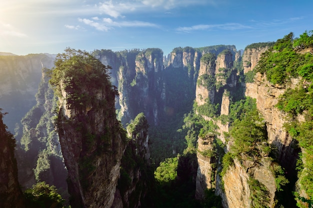 Góry Zhangjiajie, Chiny