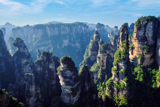 Góry Zhangjiajie, Chiny