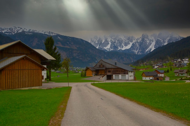 Gosau Salzkammergut Górna Austria Austria