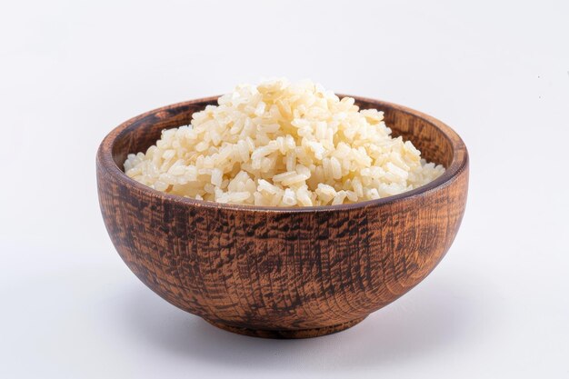Gotowany ryż w misce
