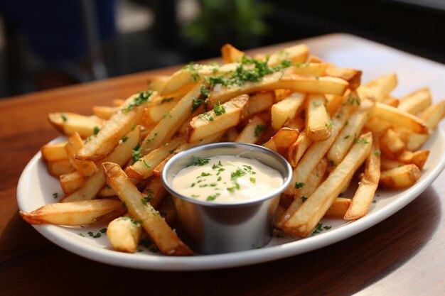 Gourmet Truffle Aioli Fries