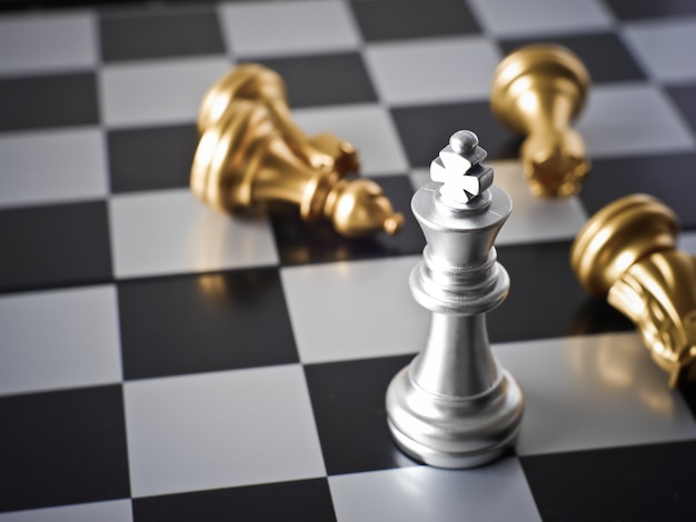 gra finałowa biznesu szachy