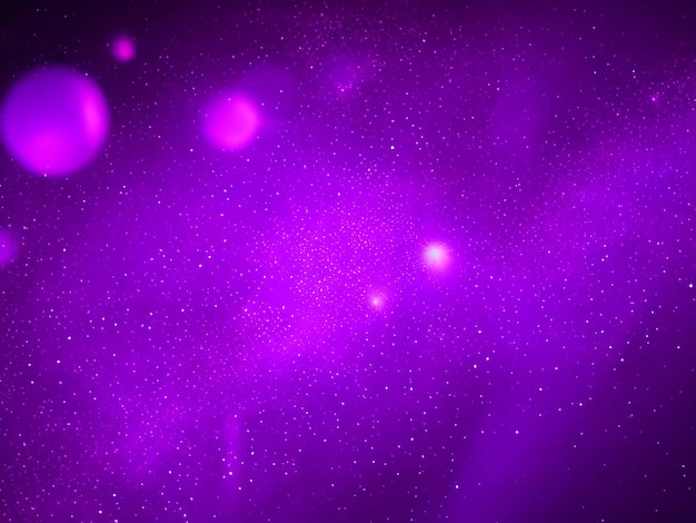 gradient fioletowe świecące cząstki tło