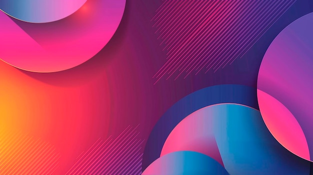 Gradient geometryczny nowoczesne tło