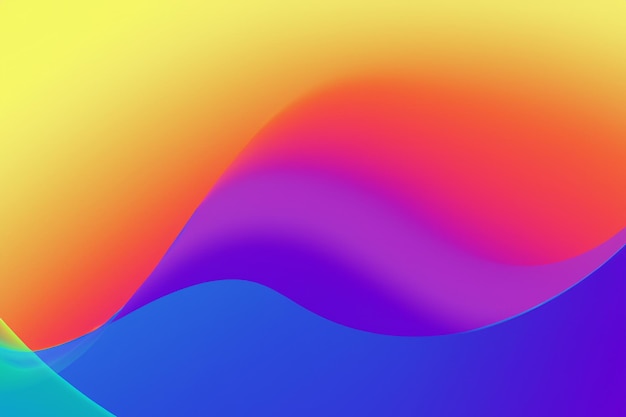 Gradient koloru fali abstrakcyjne tło