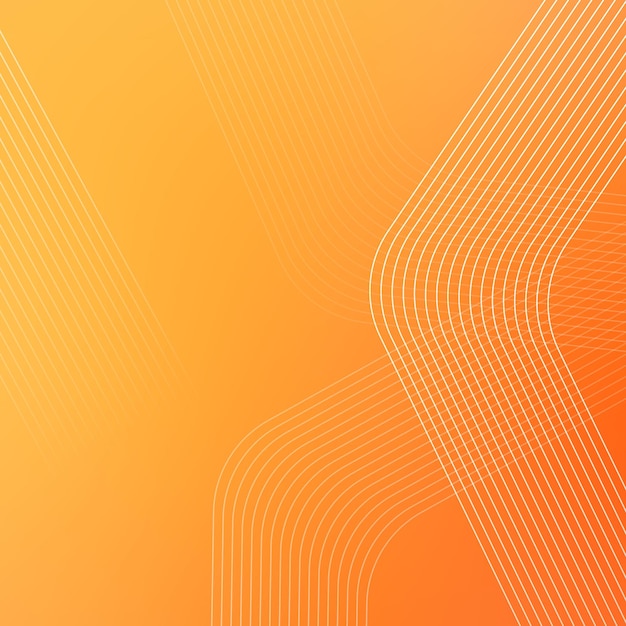 Gradient orange yellow patterned background design