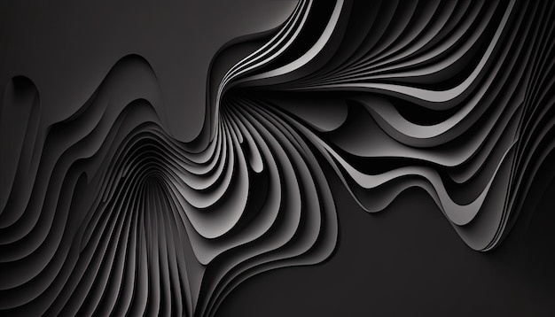 Gradient tapety czarny kolor tła ilustracji wektorowych Wykonane przez AIArtificial Intelligence