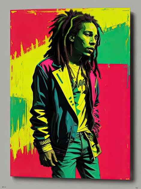 Graffiti Harmony Bob Marley x JeanMichel Basquiat x Futura 2000