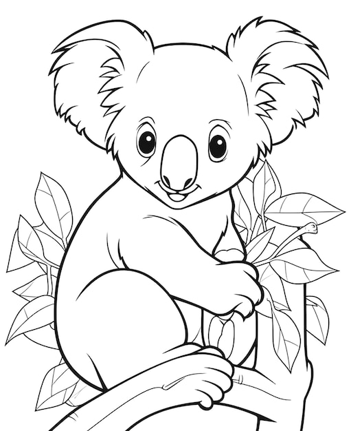 Zdjęcie graficzna koala