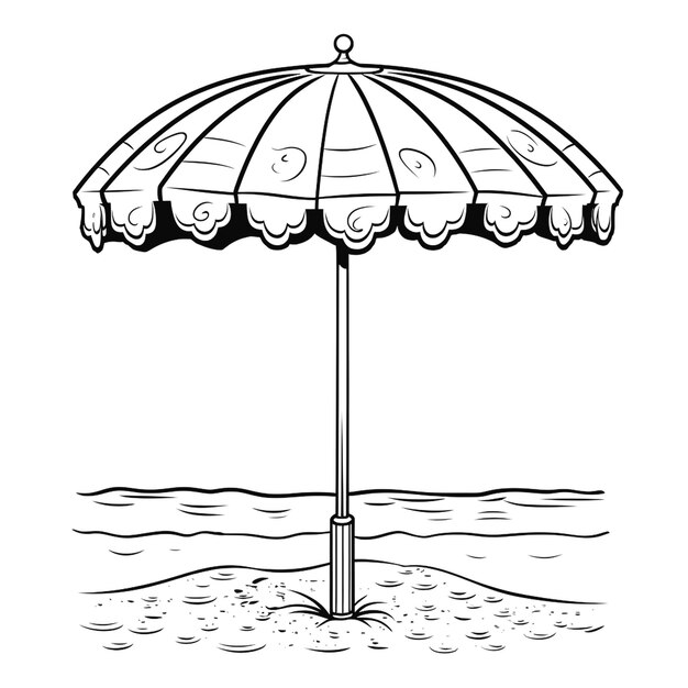 Zdjęcie grafika parasola