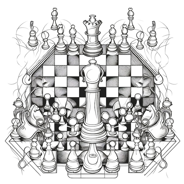Zdjęcie grafika szachów