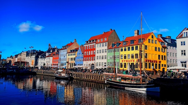 Gran Canal de Nyhavn w Kopenhadze