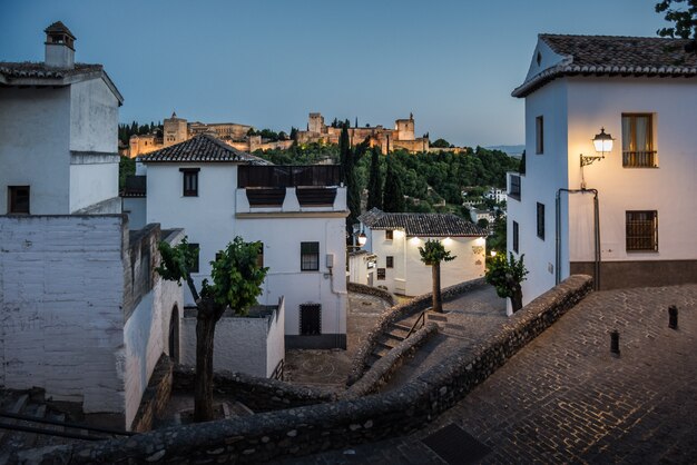 Granada Andaluzja Albayzin Hiszpania