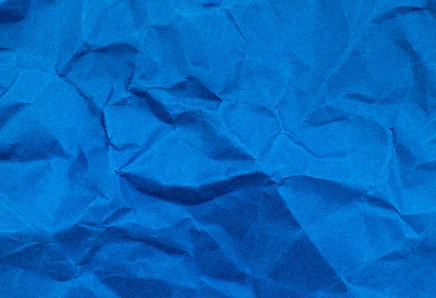 Granatowy kolor zmięty papier tekstury tło