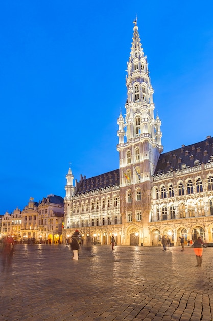 Grand Place w Brukseli w Belgii