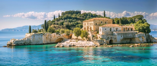 Grecka wyspa Korfu
