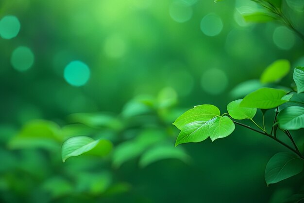 Green Bokeh Bliss, kraina snów natury.