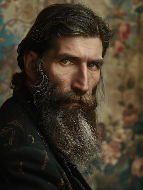 Zdjęcie grigory rasputin, enigmatyczna postać w rosyjskiej historii, jego życie i wpływ otoczone tajemnicą i kontrowersjami, pozostawiając trwały wpływ na los dynastii romanovów.