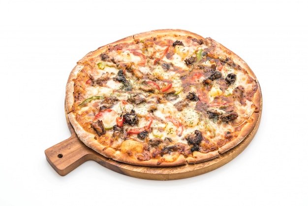 grillowana pizza wieprzowa