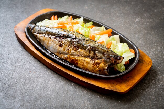 Grillowany Stek Rybny Saba Z Sosem Teriyaki