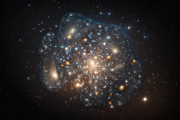 Gromada gwiazd pokazana na tym zdjęciu z teleskopu kosmicznego Hubble'a NASA