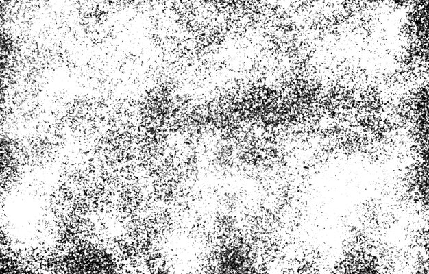 Grunge czarno-biały wzór Monokromatyczne cząstki abstrakcyjna tekstura Tło pęknięć