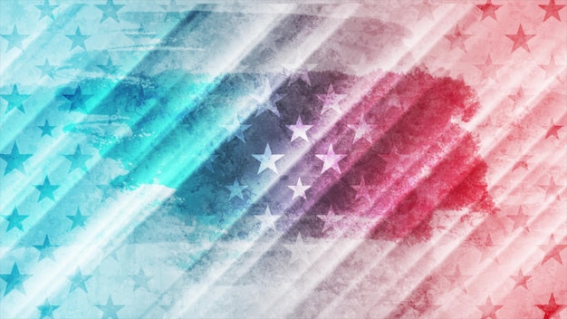 Grunge koncepcja USA flaga streszczenie tło