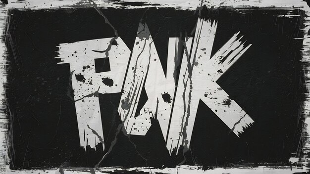 Zdjęcie grunge na czarnym tle
