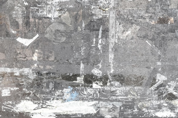 Grunge podarty plakat