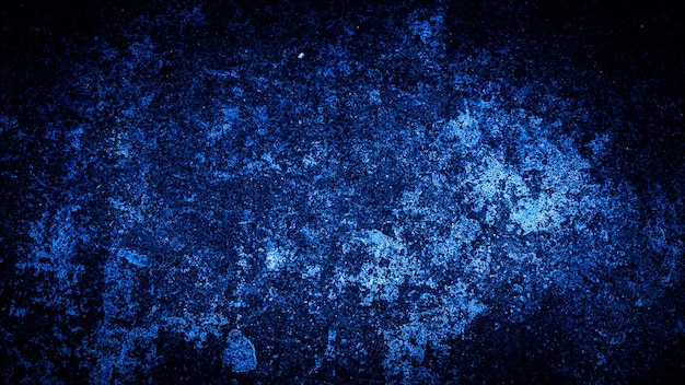 Grunge tle niebieskiej ściany abstrakcyjne tło