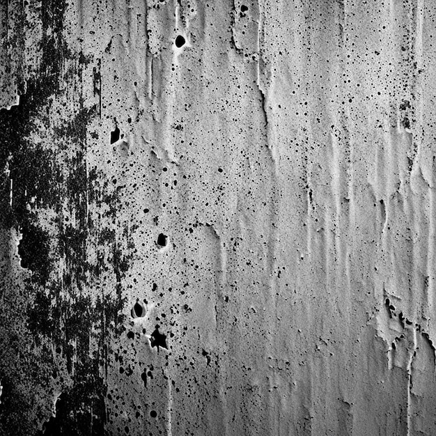 Grunge tło czarno-białej starej ściany