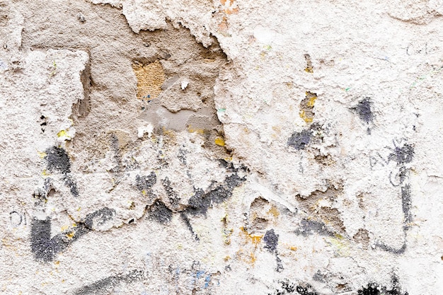 Grunge uszkodzona tekstura ściany lub tło