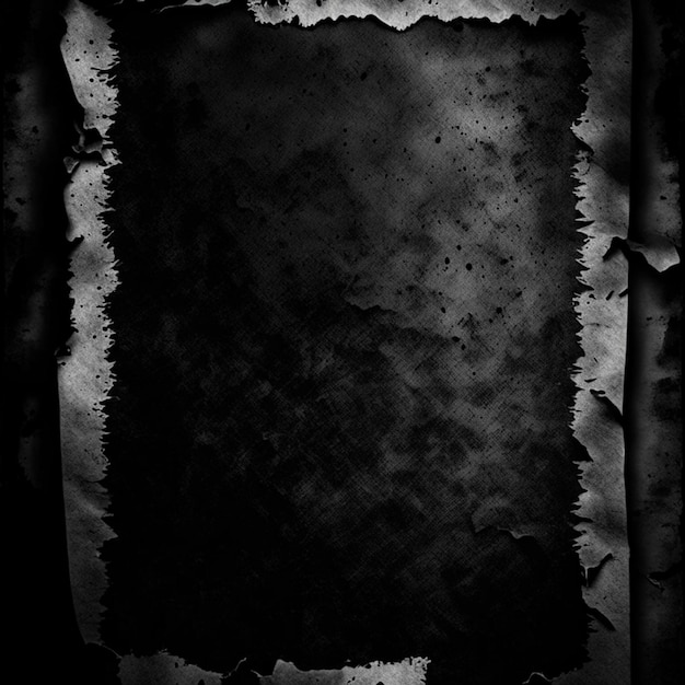 Zdjęcie grunge w stylu ciemnej starej tekstury papieru tło z plamami i zmarszczkami