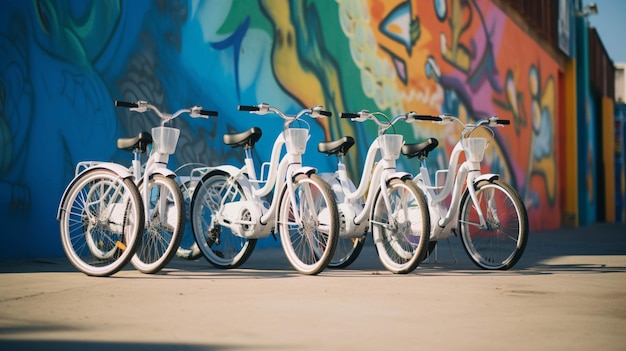 Grupa przyjaciół rozpoczyna inicjatywę dzielenia się rowerami w swojej społeczności, promującą zrównoważony rozwój