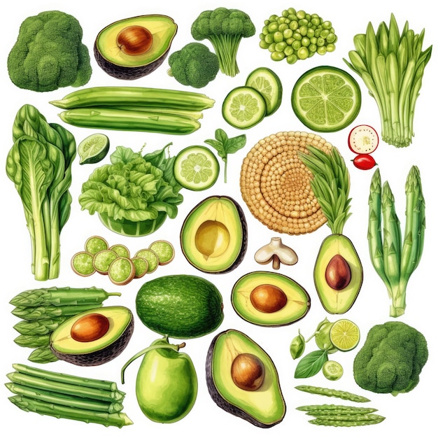 Grupa warzyw Zdrowy tryb życia Żywność ekologiczna Generative AI