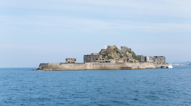 Gunkanjima w Japonii