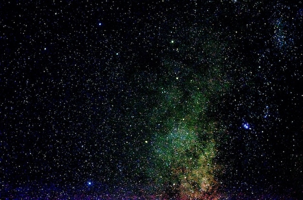 Gwiazdy I Galaktyka Kosmos Niebo Noc Wszechświat Czarna Gwiaździsta