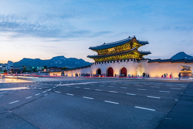 Gyeongbokgung Palace w Seulu, Korea Południowa