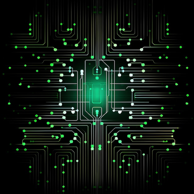 Hacking Matrix Borderline Design Neon Lines Style Matrix Cod Y2K Shapes Neon Transparent Light Art