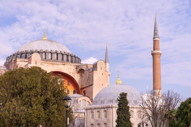 Zdjęcie hagia, sophia, stambuł, turcja