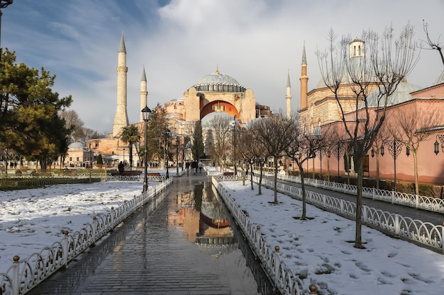 Hagia Sophia W Sultanahmet Stambuł Turcja